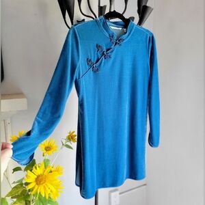 EUC Stunning Soft Surroundings Velvet Tunic